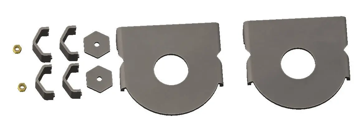 Jeep Tj Rear Coil Spring Brackets (Dana 60 And Ford 8.8) 1