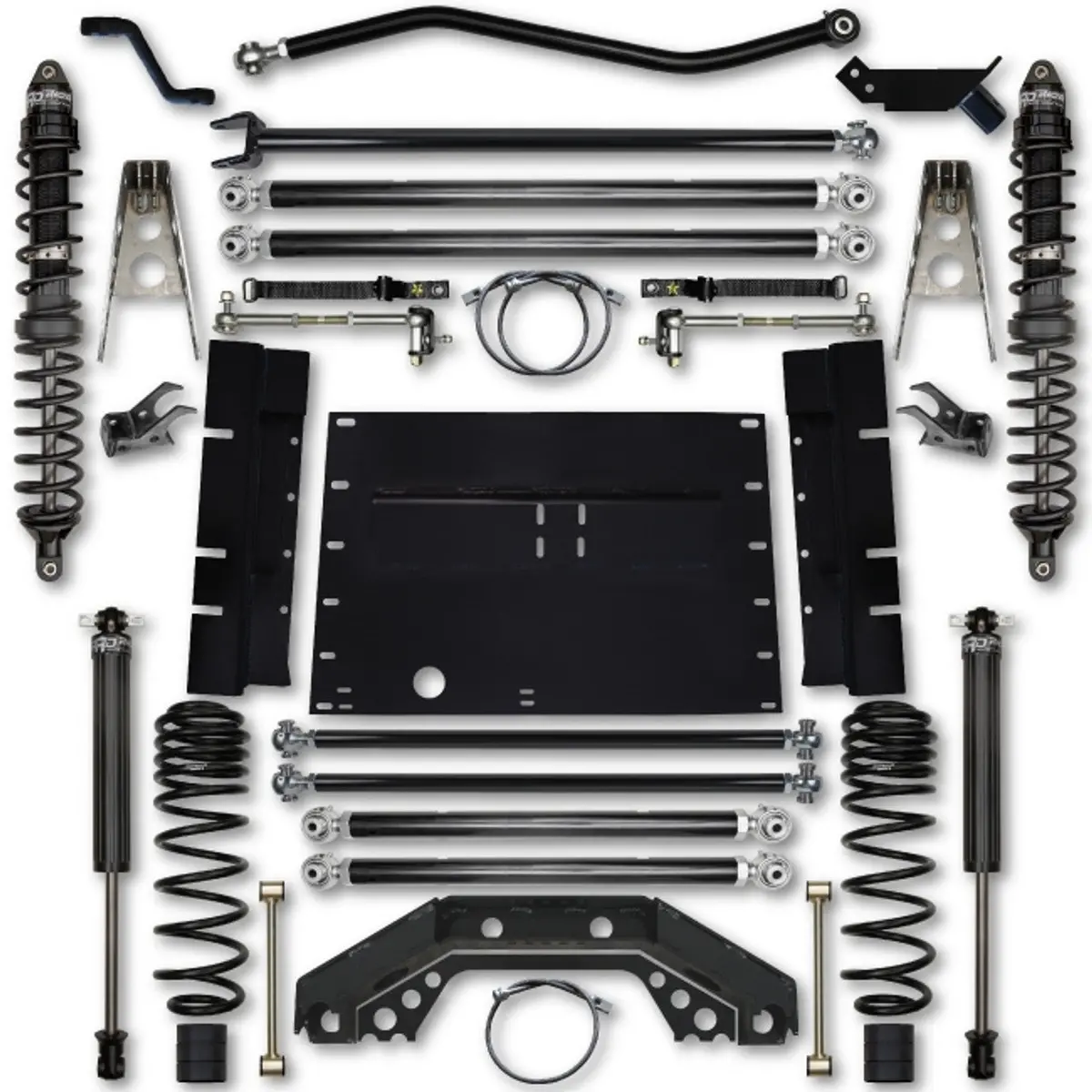 3.5 Inch Coil Over Long Arm System - Stage 1 Front And Rear Tj35comp-02S1 1