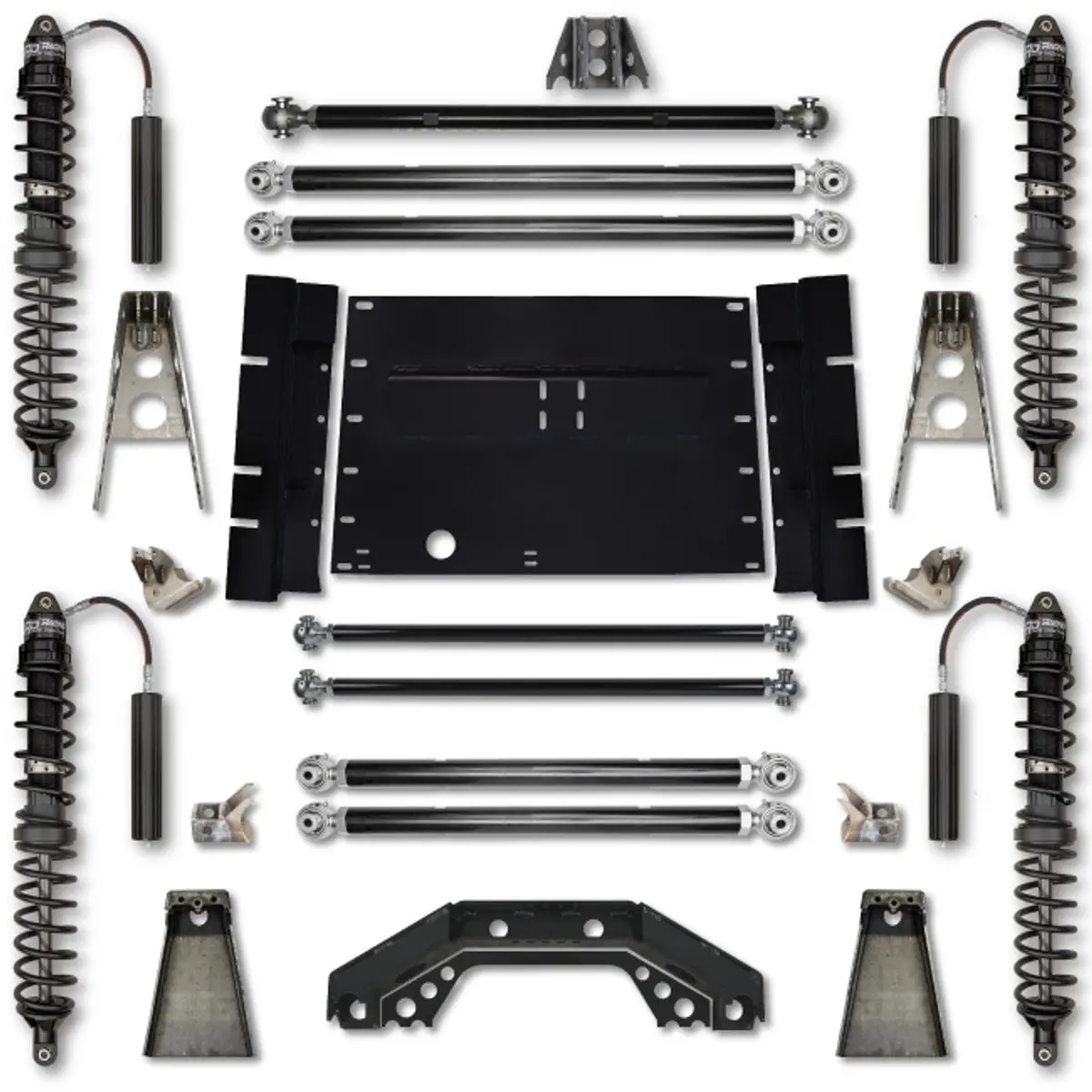 4.5 Inch Trail Runner Coil Over Long Arm System - Stage 2 Front And Rear Tj45tr-02S2 1
