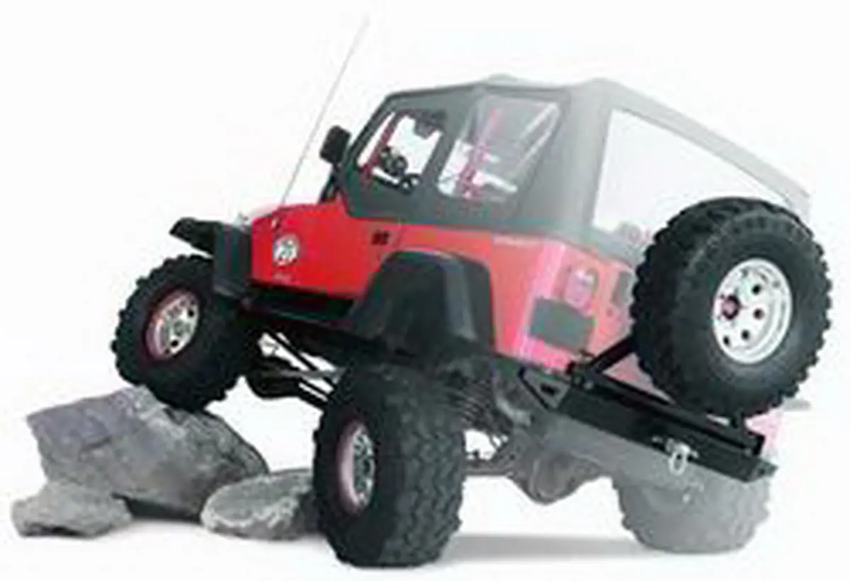 Jeep Cj Rear Bumper For Tire Carrier 1
