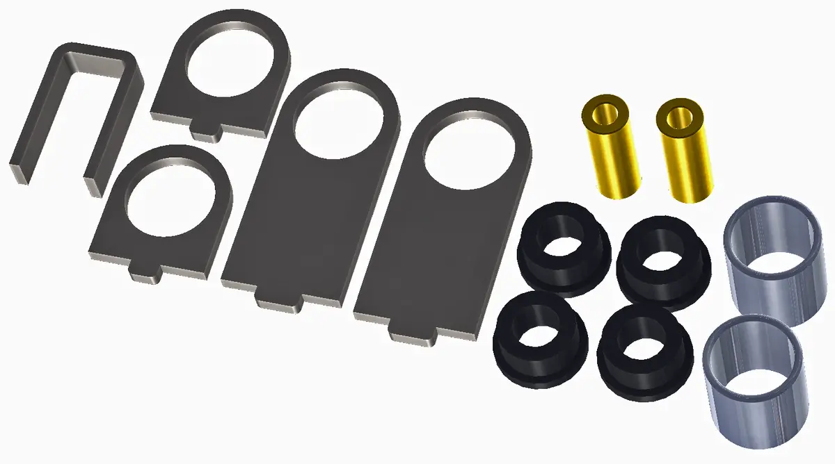 Jeep Tj/Lj/Xj/Mj/Zj Superduty 60 Swap Upper Control Arm Replacement Brackets 1