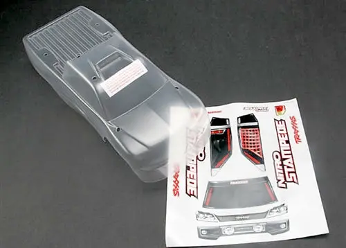 Nitro Stampede Clear Body 1