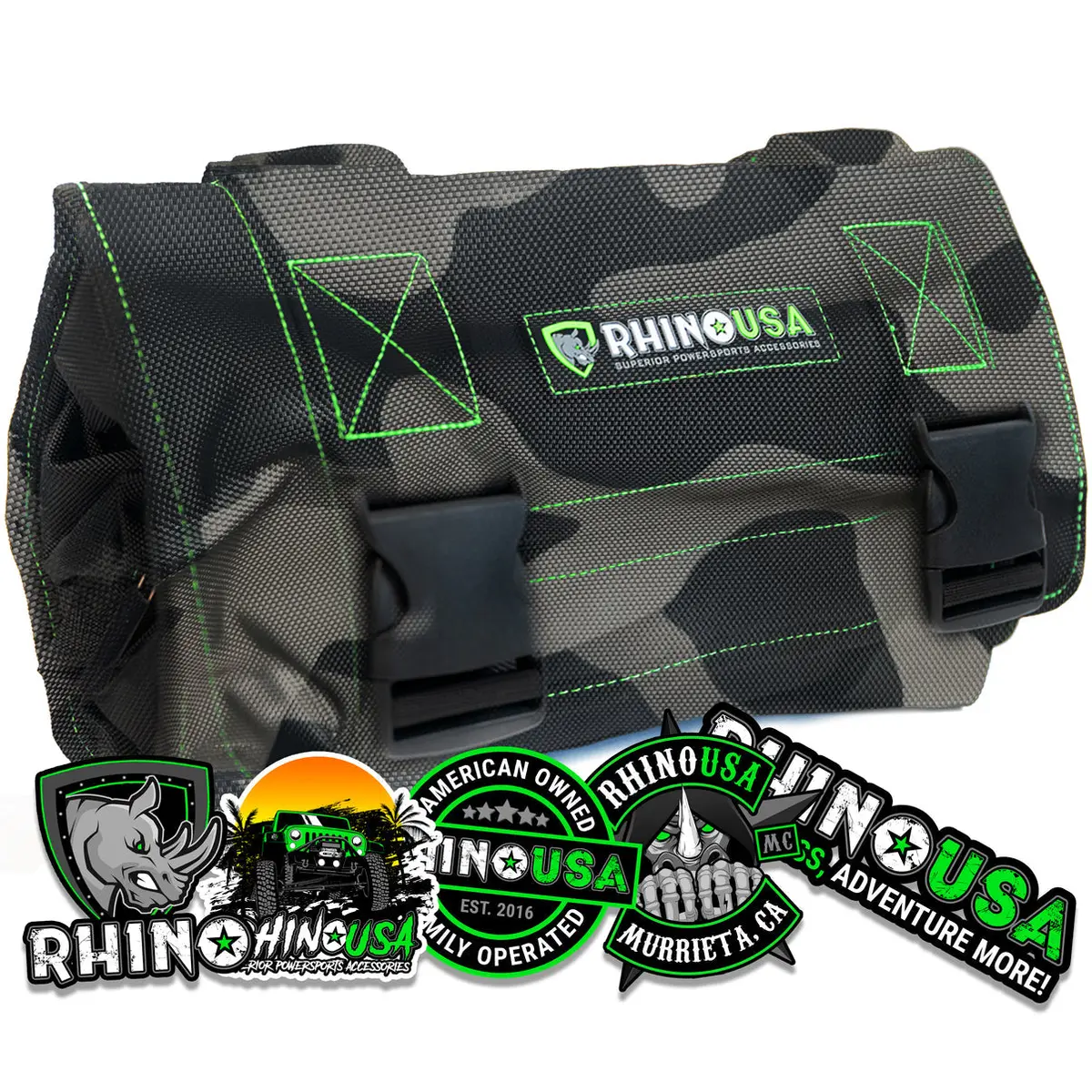 Rhino Usa Heavy Duty Off-Road Tool Bag/Roll Camo 1