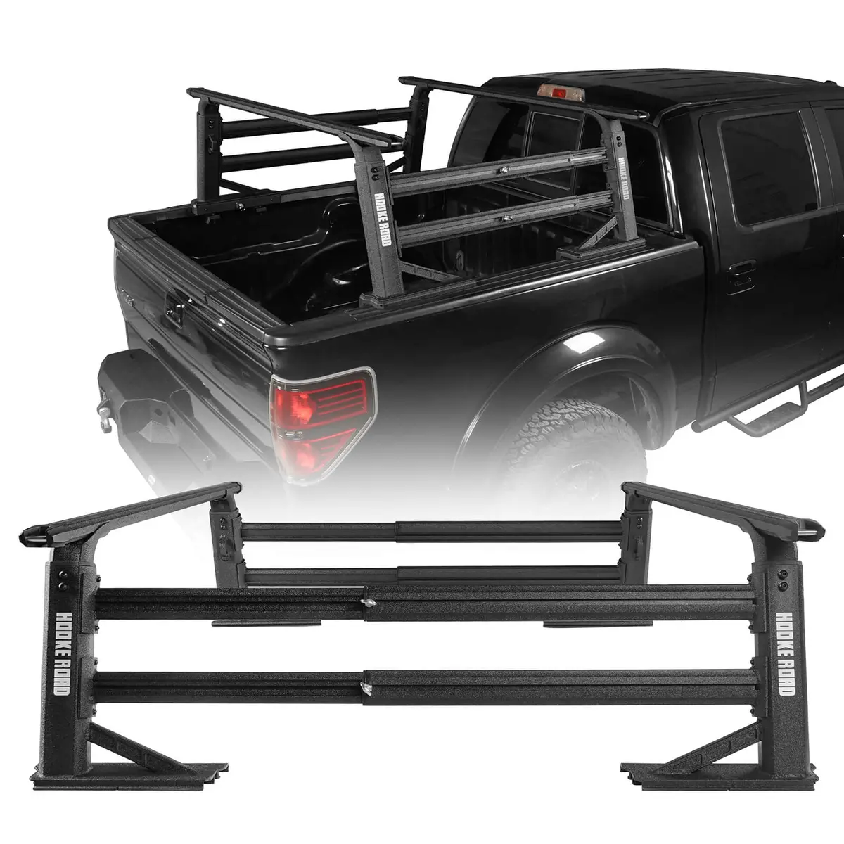 Hooke Road Truck Bed Cargo Rack Truck Ladder Rack(Toyota Tundra Tacoma Nissan) 1