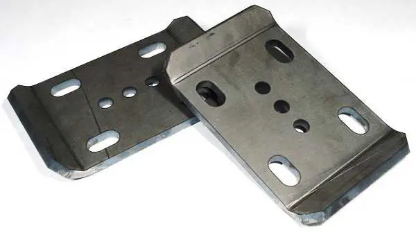 U Bolt Plates For 2 1/2 Inch Wide Springs And Four Inch Axle Tube 1