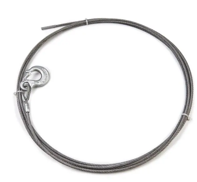 Warn 24889 Wire Rope Assembly 1/4 Inch Diameter X 25 Foot Length 1