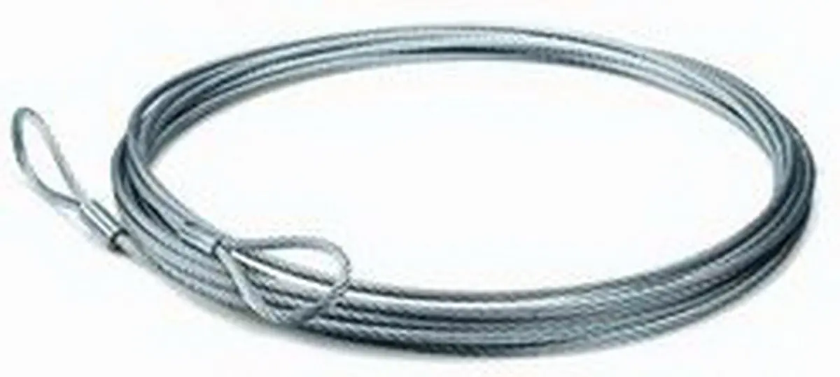 Warn 25431 Wire Rope Extension 3/8 Inch Diameter X 75 Foot Length 1