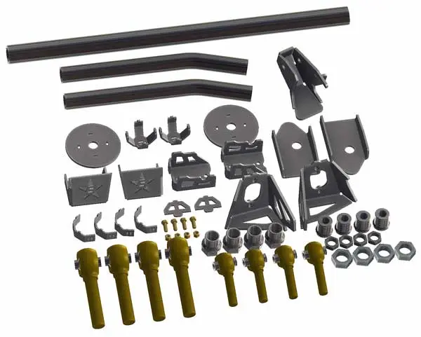 Jeep Wrangler Jk 8" Rear Suspension Stretch Kit 1