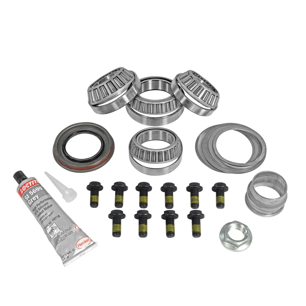 Yukon Gear Yk D44jl-Front Yukon Master Overhaul Kit For Jeep Wrangler Jl Dana 44/210 Mm Front 1