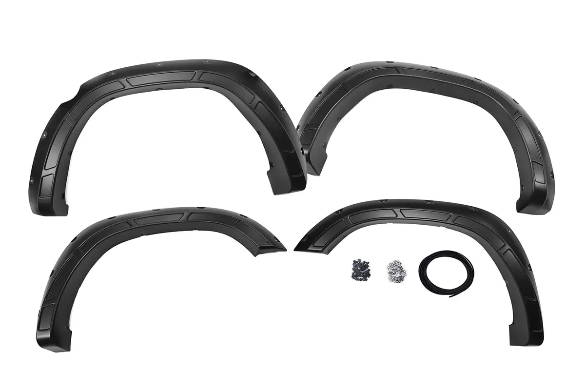 Defender Pocket Fender Flares  - Gloss Black - Ram 1500 2Wd/4Wd (2019-2024) 1