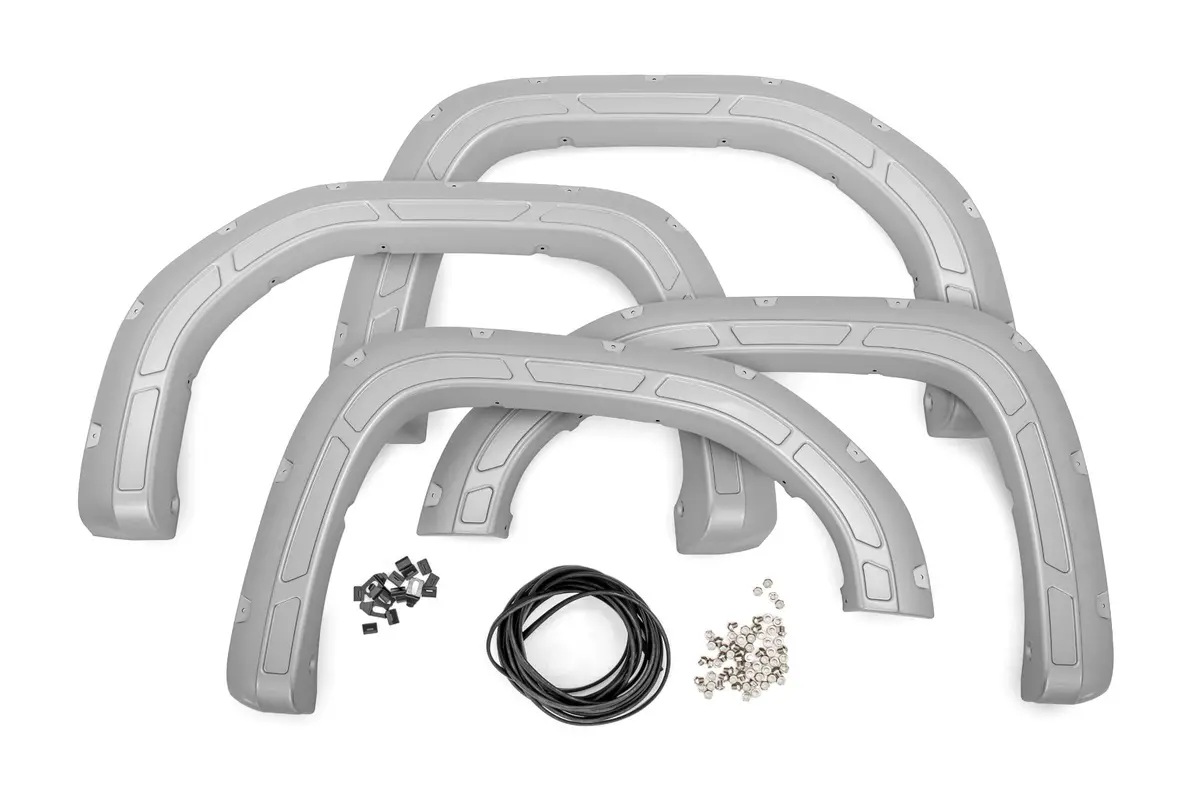 Fender Flares - Defender - Gan Silver Ice Metallic - Gmc Sierra 1500 (19-24) 1