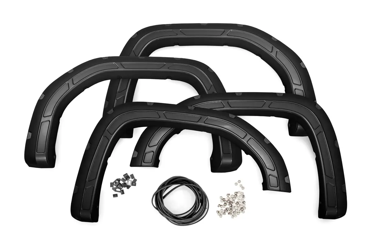 Fender Flares - Defender - Gba Black - Gmc Sierra 1500 2Wd/4Wd (2019-2024) 1
