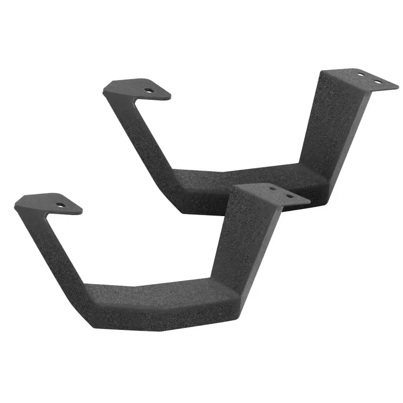 Go Rhino Rb10 Running Boards - Bedliner - Complete Kit 1