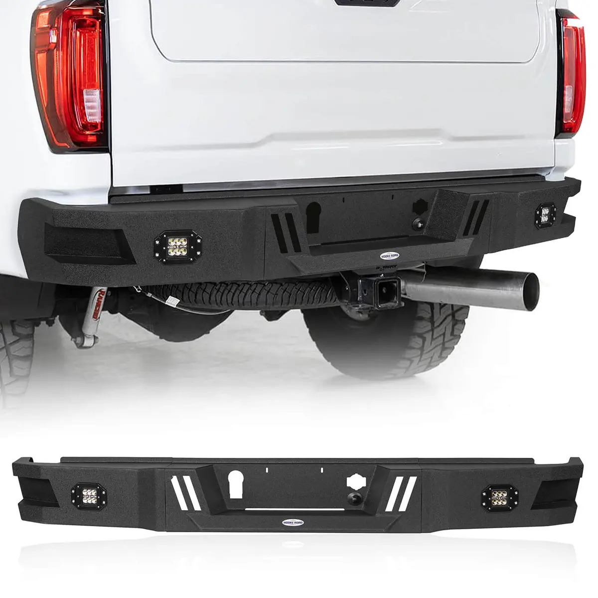 Aftermarket 2020-2026 Gmc Sierra 2500/3500Hd Hr Rear Bumper Replacement - Hooke Road 1