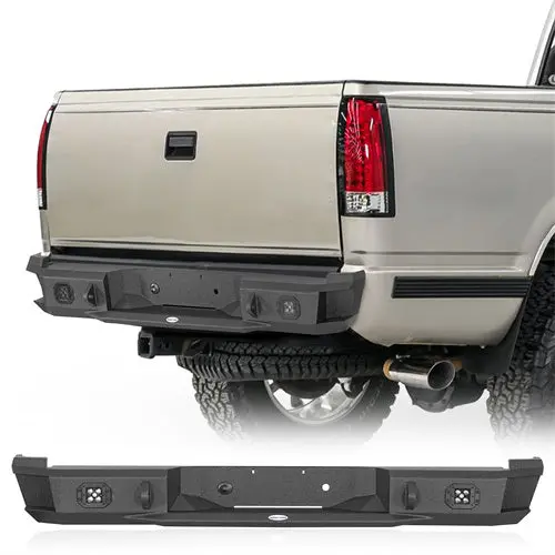 Aftermarket Rear Bumper For 1988-1998 Chevy C/K 1500 2500 Fleetside - Hooke Road 1