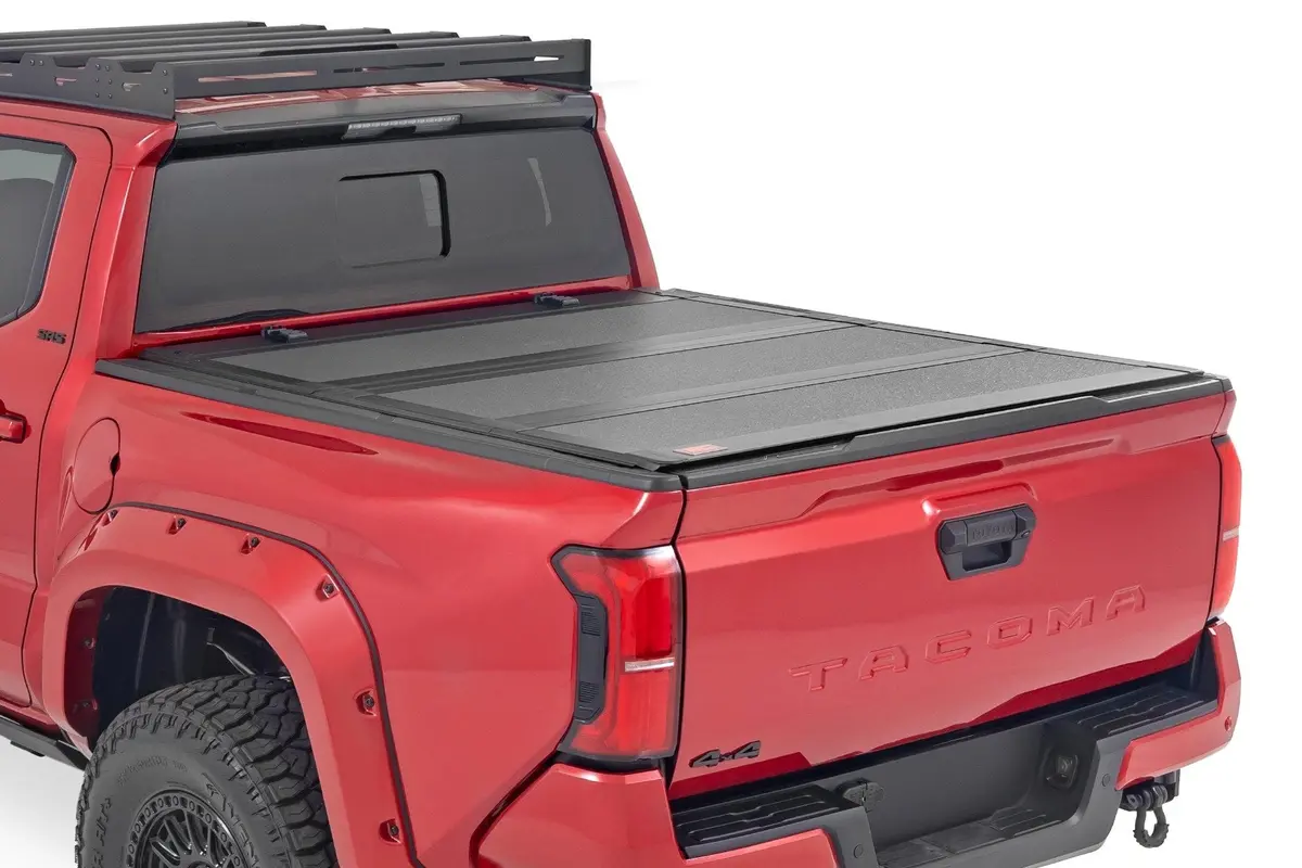Hard Tri-Fold Flip Up Bed Cover - 5' Bed - Toyota Tacoma 2Wd/4Wd (2024) 1