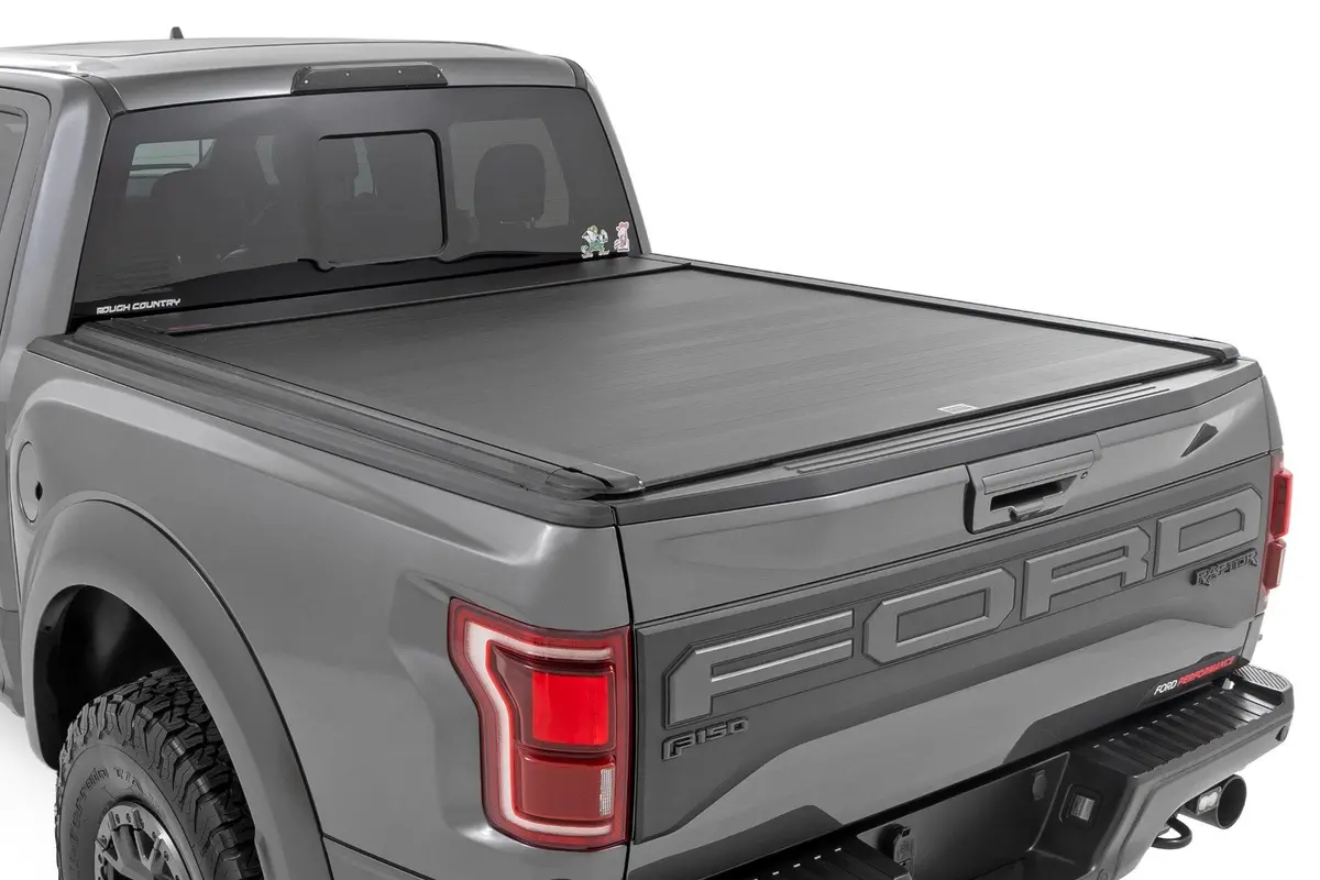 Powered Retractable Bed Cover - 5'7 Inch Bed - Ford F-150 (21-24)/F-150 Lightning (22-24) 1