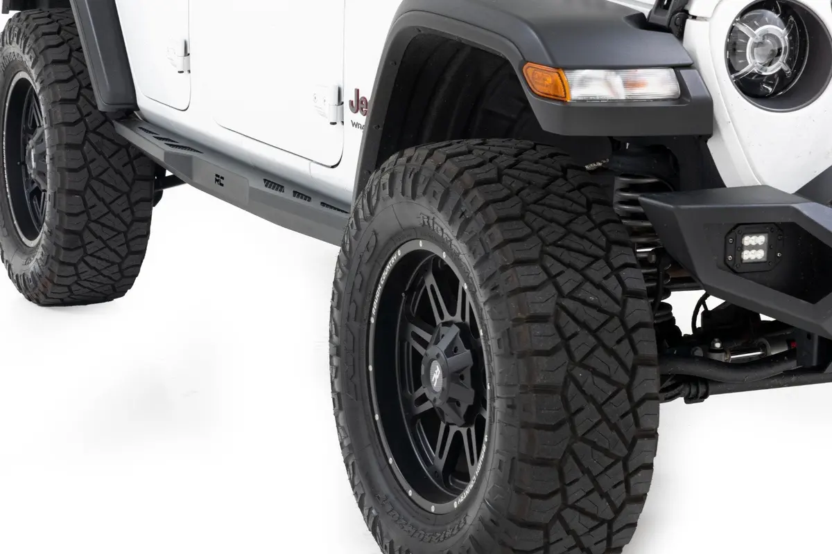 Rock Sliders - Heavy Duty - 4-Door - Jeep Wrangler Jl (21-24)/Wrangler Unlimited (18-24) 1
