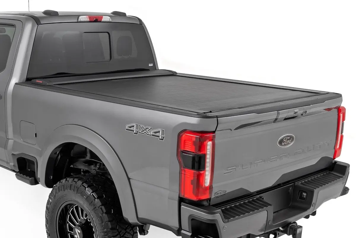 Retractable Bed Cover - 6'10 Inch Bed - Ford F-250/F-350 Super Duty (17-24) 1