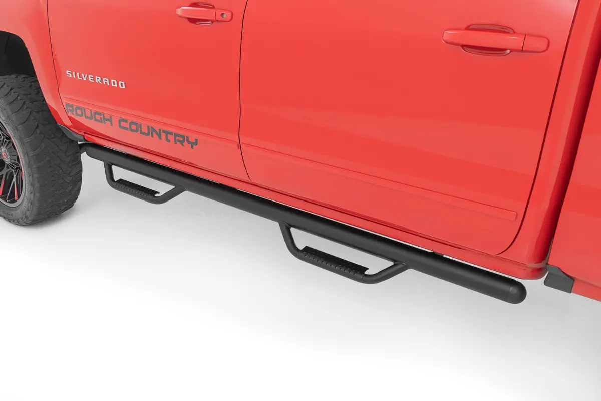 Nerf Steps - Cab Length - Extended Cab - 6'7 Inch Bed - Chevy/Gmc 1500 (14-18 & Classic) 1