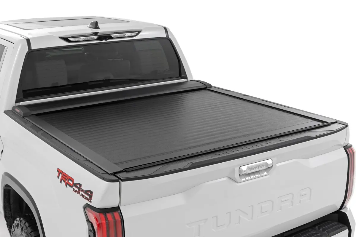 Retractable Bed Cover - 5'7 Inch Bed - Toyota Tundra 2Wd/4Wd (2022-2025) 1
