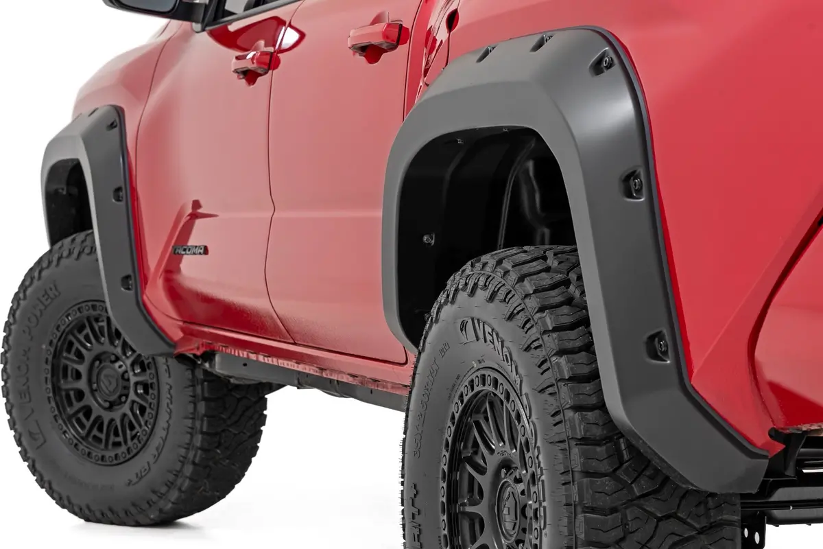 Pocket Fender Flares - 3U5 Supersonic Red - Toyota Tacoma 2Wd/4Wd (2024) 1