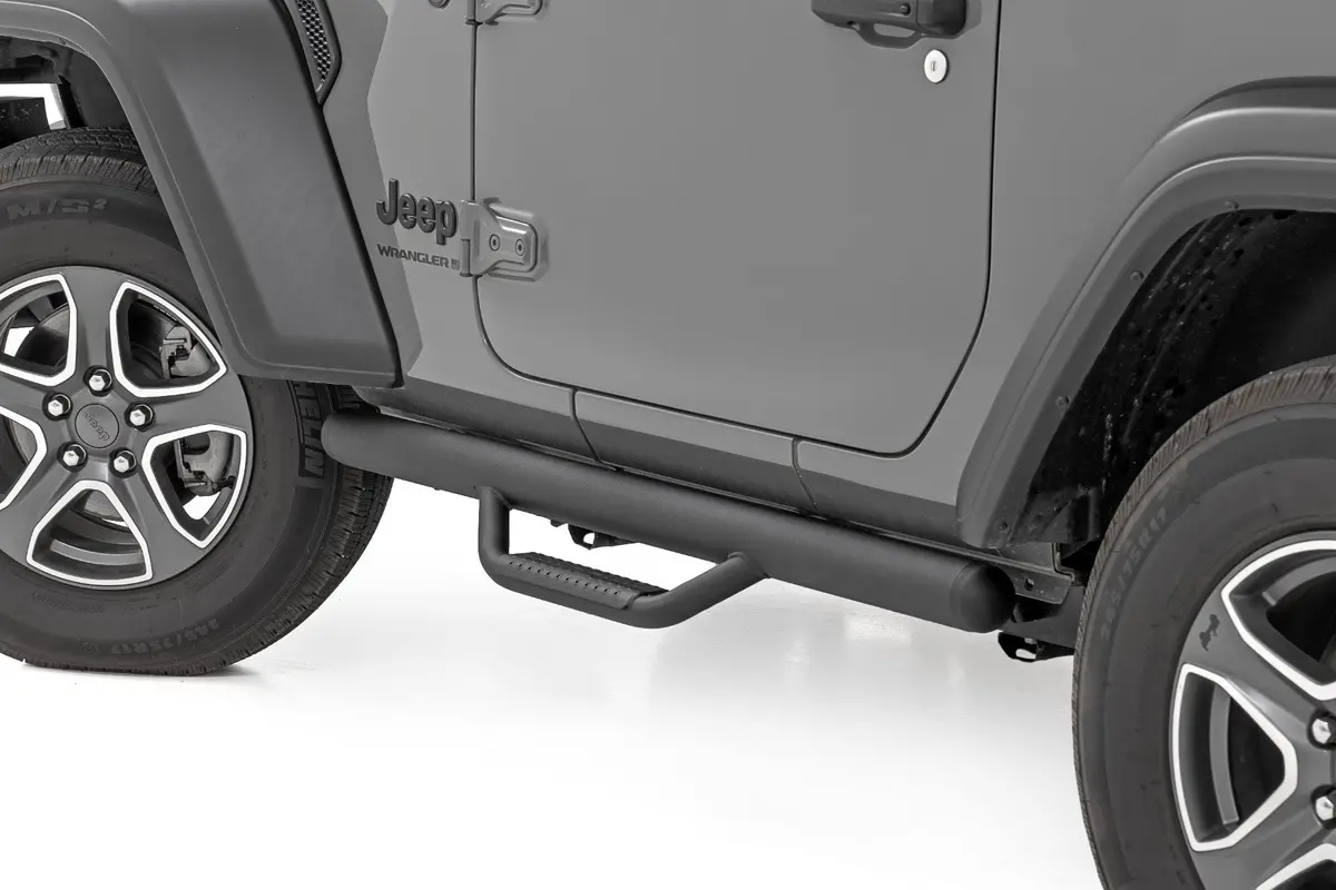 Nerf Steps - Full Length - 2 Door - Jeep Wrangler Jl 4Wd (2018-2024) 1