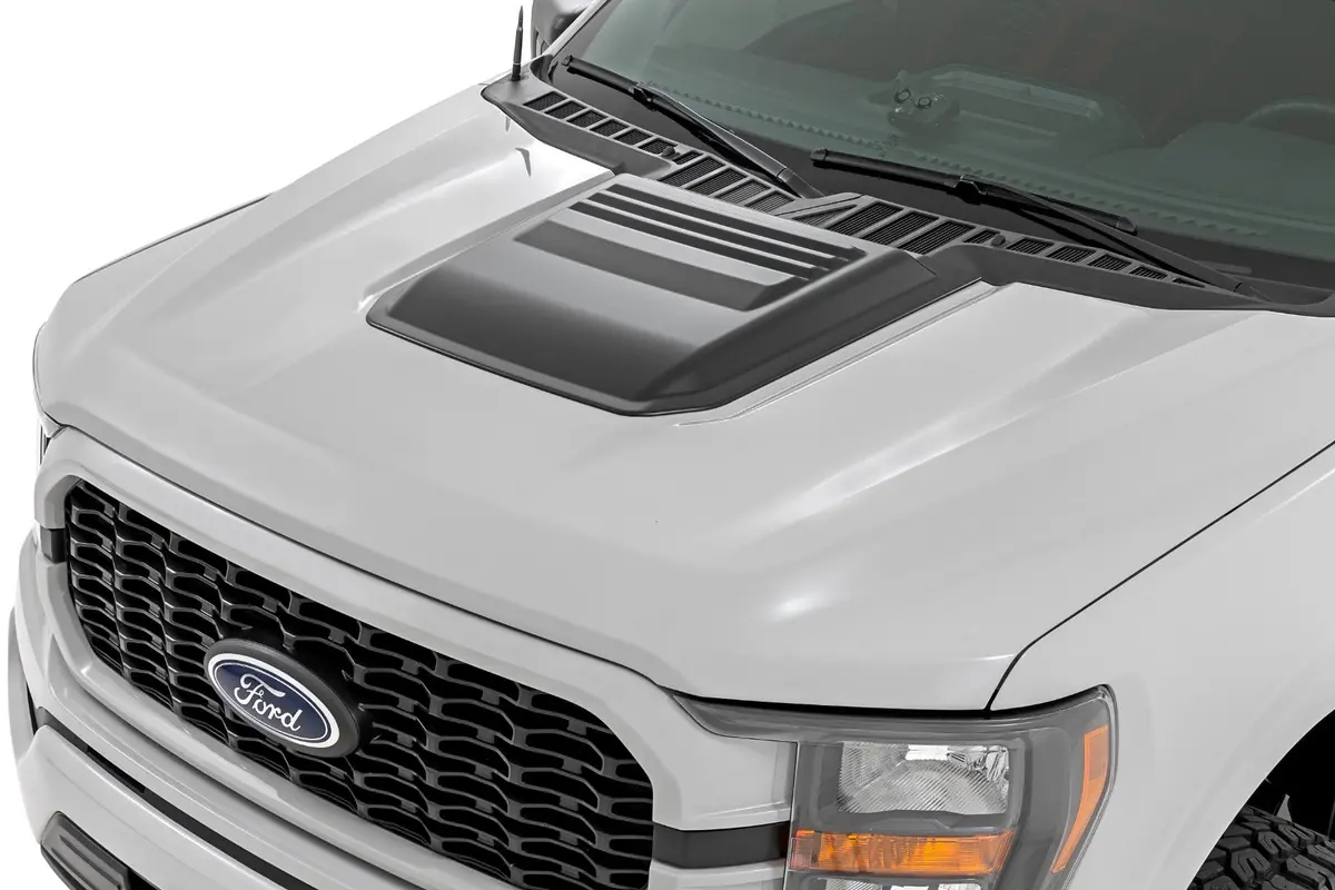 Hood Scoop - J1 Kodiak Brown - Ford F-150 2Wd/4Wd (2021-2024) 1