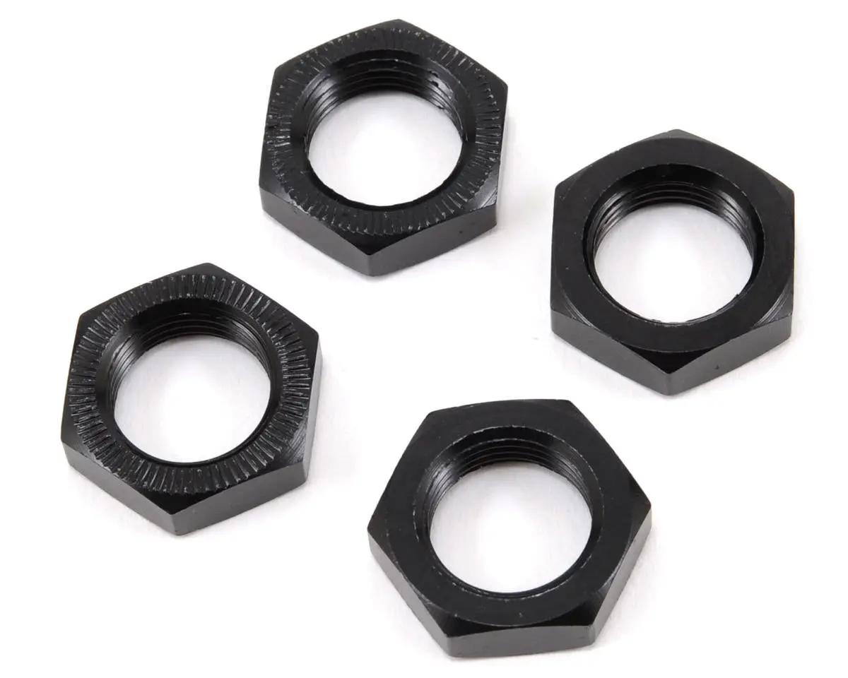 17Mm Aluminum Wheel Nut (Black) (4) 1