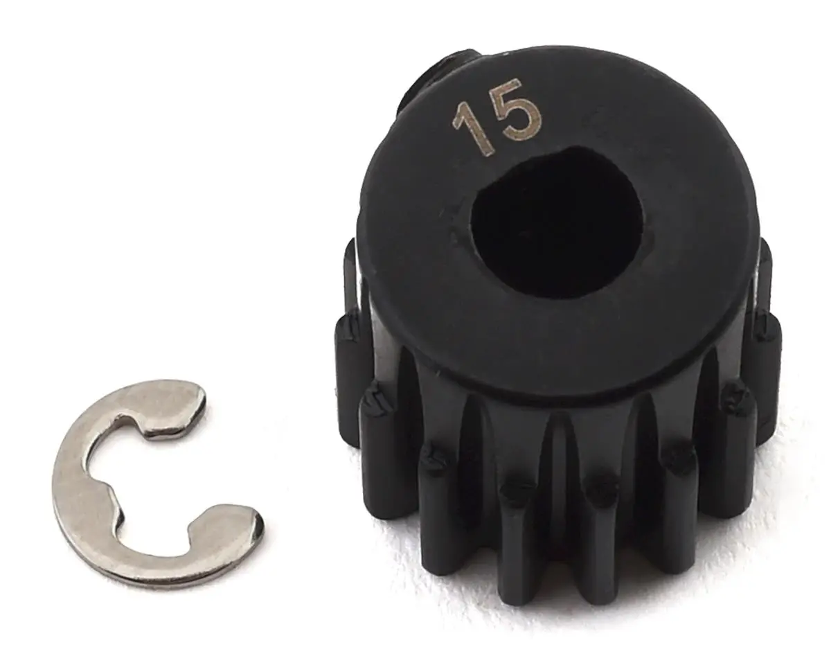 Safe-D5 Steel Mod 0.8 Pinion Gear (15T) 1