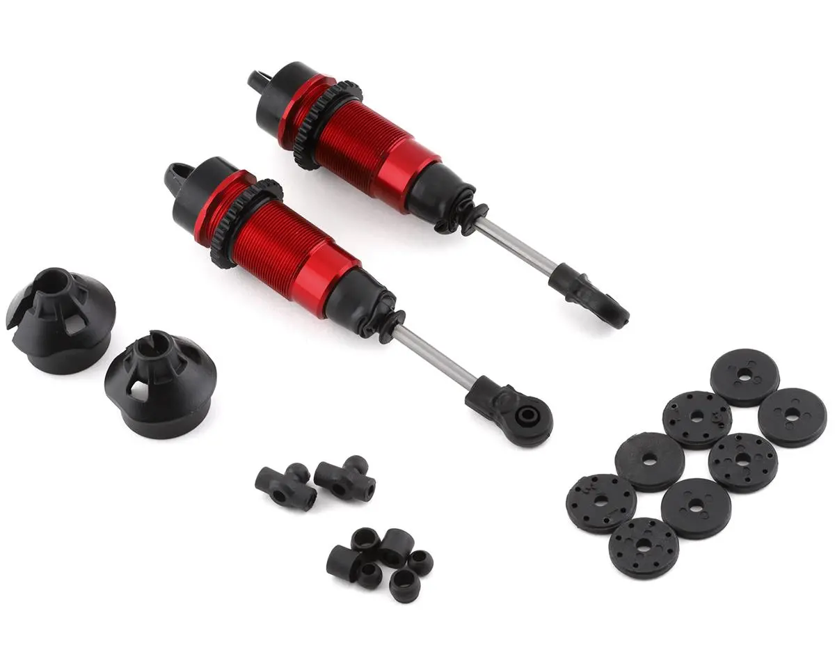 Arrma 115Mm Pre-Assembled Front Shock Set (Red) (2) 1