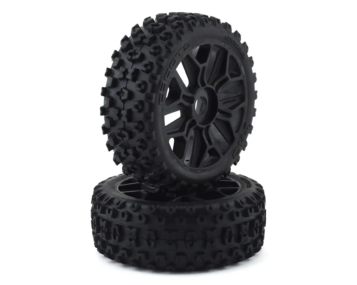 2Ho Pre-Mounted Tires (2) 1