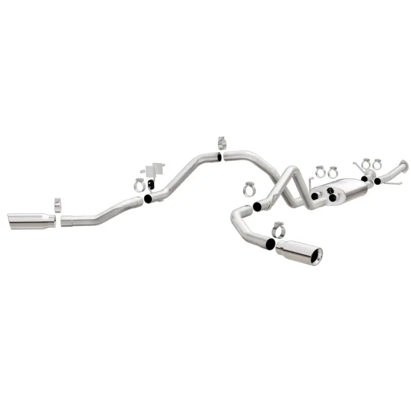 Magnaflow Cat-Back 10-15 Toyota Tundra Sc Lb / Cc Sb 4.6L/5.7L V8 Ss 2.5 Dual Split Rear 4In Tip 1
