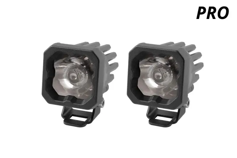 Diode Dynamics Stage Series C1 Led Pod Pro - White Flood Standard Rbl (Pair) 1
