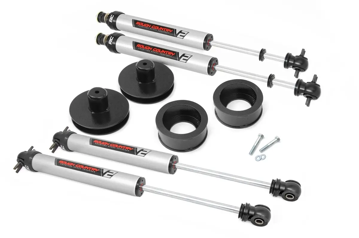 2 Inch Lift Kit - V2 - Jeep Wrangler Tj (97-06)/Wrangler Unlimited (04-06) 1