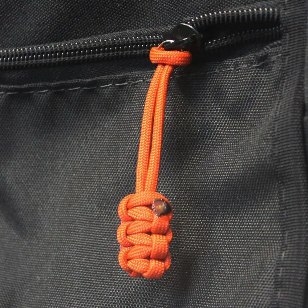 Paracord Zipper Pull Mango Set Of 5 Bartact 1