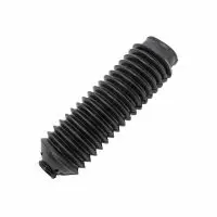 Shock Boot: Black - 2-3/8" - Bagged W/Tie 1