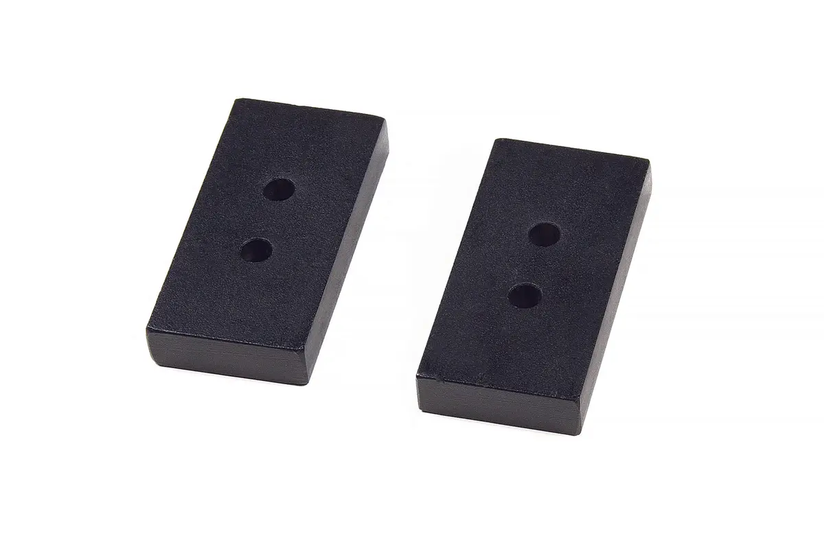 Rear Lift Blocks - Dual Pin - Steel | 1 Inch Lift | 3In Wide | Universal Fitment 1