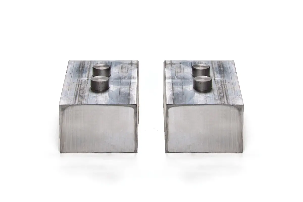 Rear Lift Blocks - Dual Pin - Aluminum | 2 Inch Lift | Ford F150 (04-) 1