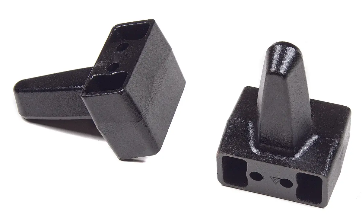 Rear Lift Blocks W/ Wing - Steel | 4 Inch Lift | Ford F250/F350 Super Duty (08-16) 1