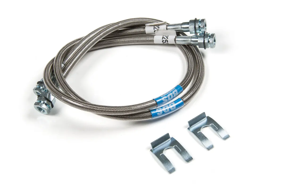 Rear Brake Line | Stainless Steel | Fits 4-8 Inch Lift | Ford F250/F350 Super Duty (11-15) 4Wd 1