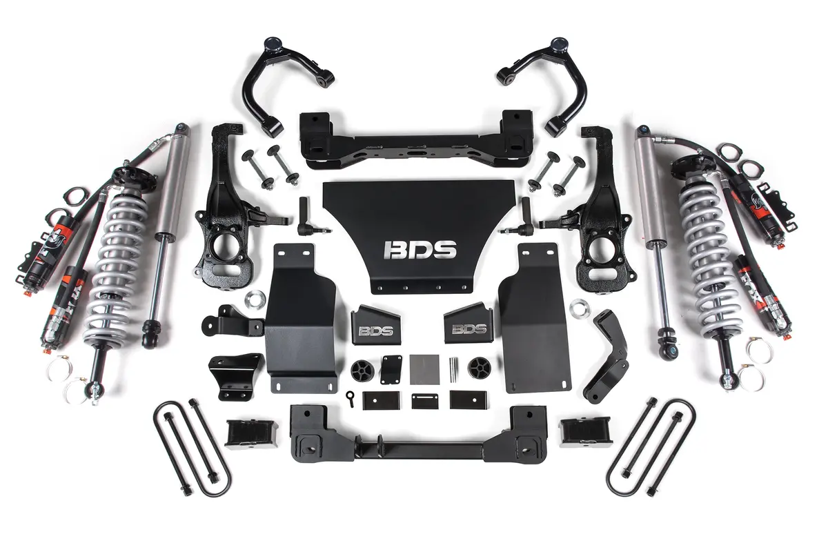 4 Inch Lift Kit | Fox 2.5 Performance Elite Coil-Over | Chevy Silverado Or Gmc Sierra 1500 (2025) 4Wd | Gas 1