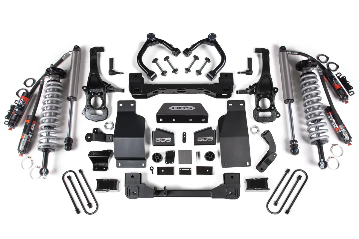4 Inch Lift Kit | Fox 2.5 Performance Elite Coil-Over | Chevy Silverado Or Gmc Sierra 1500 (2025) 4Wd | Diesel 1