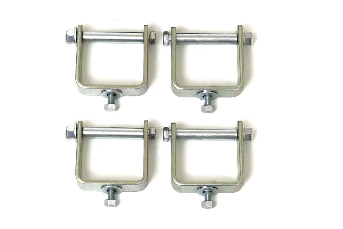 Spring Clamps - Bolt Style | 2.5 Inch Wide | 4 Pack 1