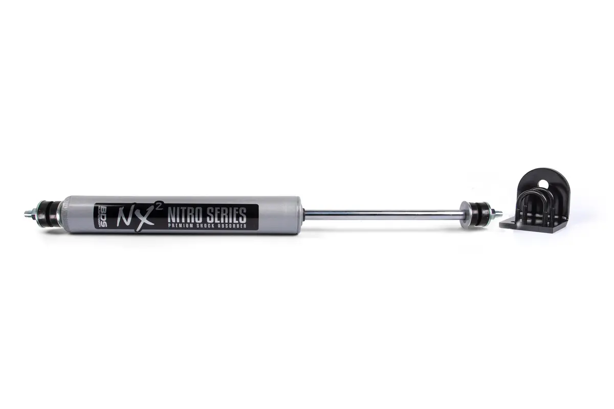 Single Steering Stabilizer Kit W/ Nx2 Shock | Ford F150/Bronco (80-96) 4Wd | With Quad Shocks 1