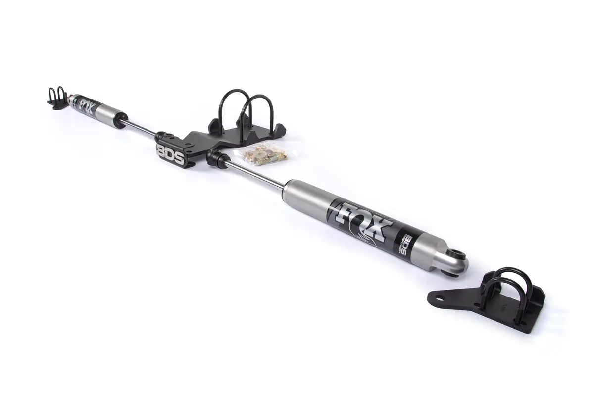 Dual Steering Stabilizer Kit W/ Fox 2.0 Performance Shocks | Ford F450/F550 Super Duty (17-24) 4Wd 1