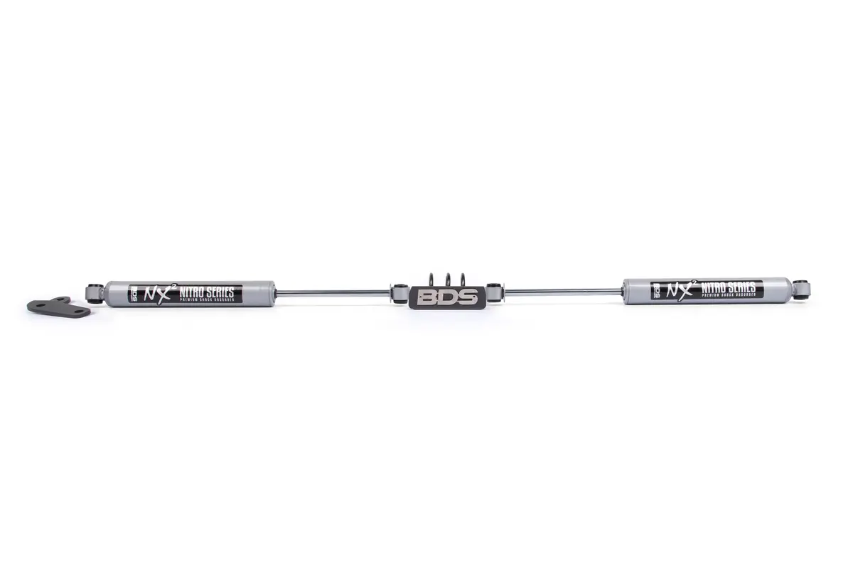 Dual Steering Stabilizer Kit W/ Nx2 Shocks | Ford F250/F350 Super Duty (99-04) 4Wd 1