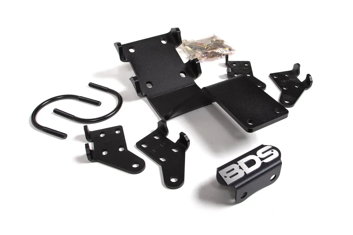 Dual Steering Stabilizer Mounting Kit | Ford F450 Super Duty (17-24) 4Wd 1