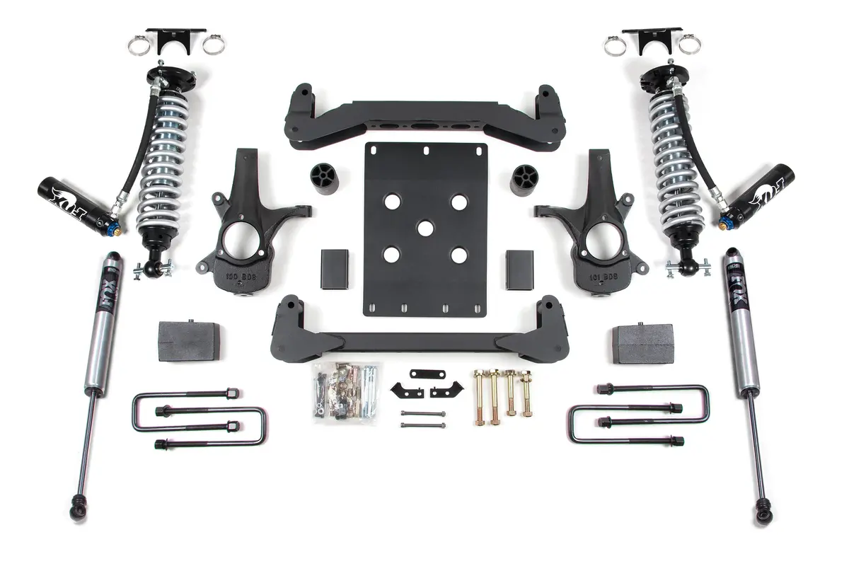 4 Inch Lift Kit | Fox 2.5 Coil-Over | Chevy Silverado Or Gmc Sierra 1500 (07-13) 2Wd 2