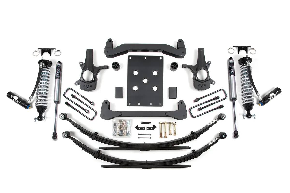 4 Inch Lift Kit | Fox 2.5 Coil-Over | Chevy Silverado Or Gmc Sierra 1500 (07-13) 2Wd 2